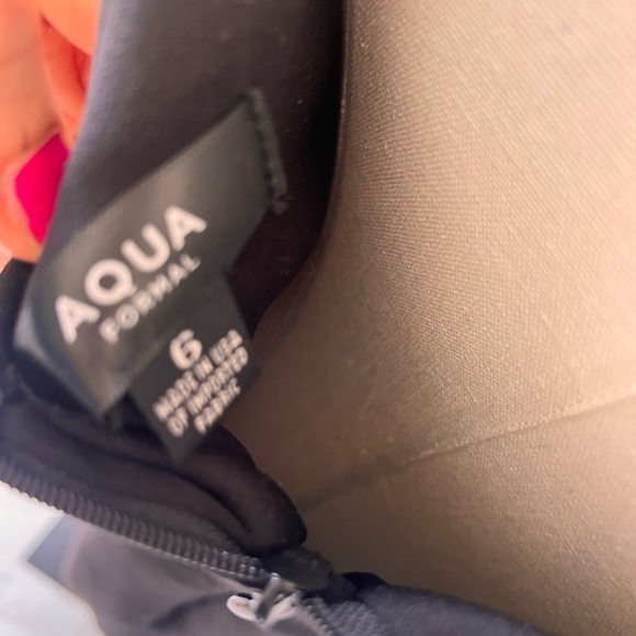 GORGEOUS OSTRICH FEATHER AQUA DRESS 🥀 - Picture 7 of 8